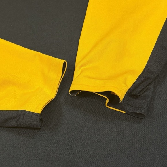 Nike Dri-FIT Iowa Hawkeyes Long Sleeve Shooting Shirt Mens XL Black Yellow NCAA - Picture 3 of 11